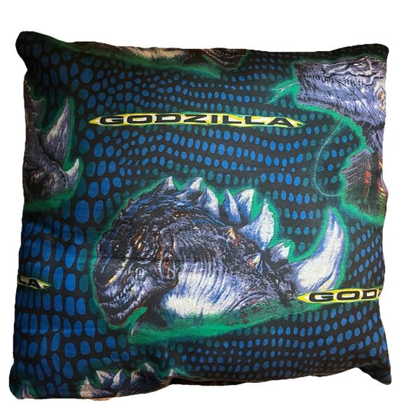 Bibb Other - Godzilla 1998 Movie Promotional Very Rare Stuffed Pillow USA Made Bibb Company